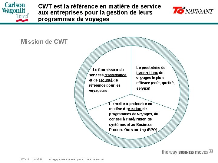 CWT est la référence en matière de service aux entreprises pour la gestion de