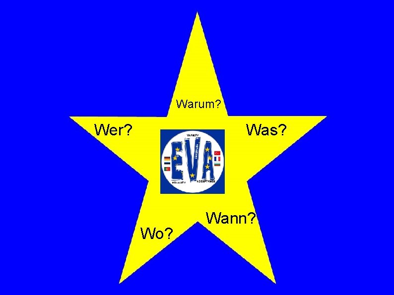 Warum? Wer? Was? Wo? Wann? 