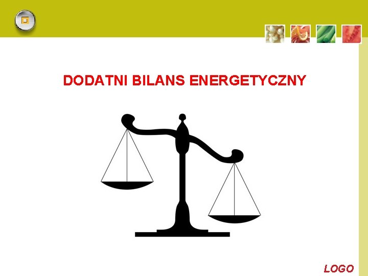 DODATNI BILANS ENERGETYCZNY LOGO 