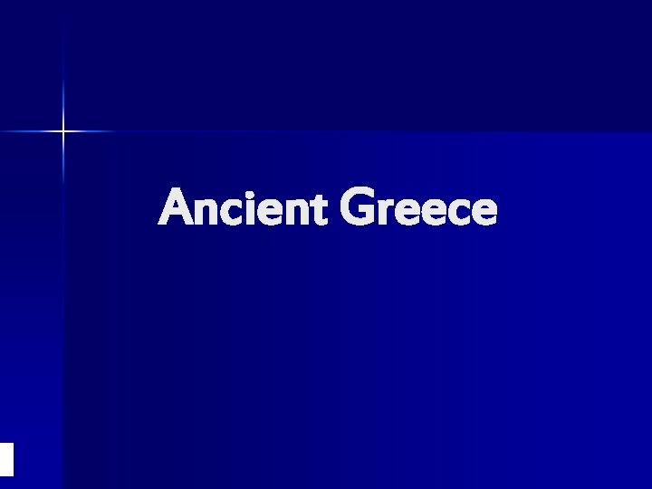 Ancient Greece 