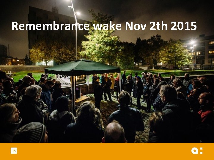 Remembrance wake Nov 2 th 2015 15 