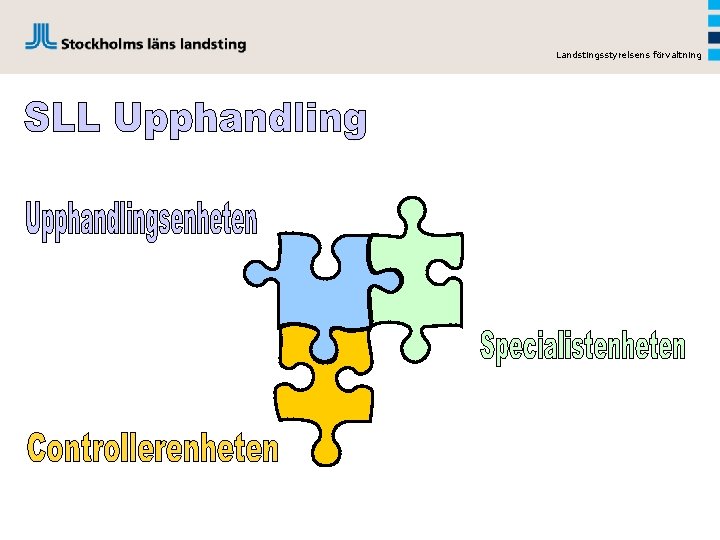 Landstingsstyrelsens förvaltning 