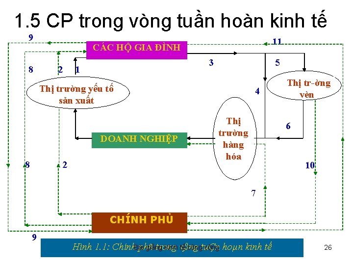 1. 5 CP trong vòng tuần hoàn kinh tế 9 8 11 CÁC HỘ