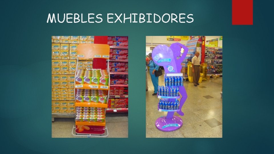 MUEBLES EXHIBIDORES 