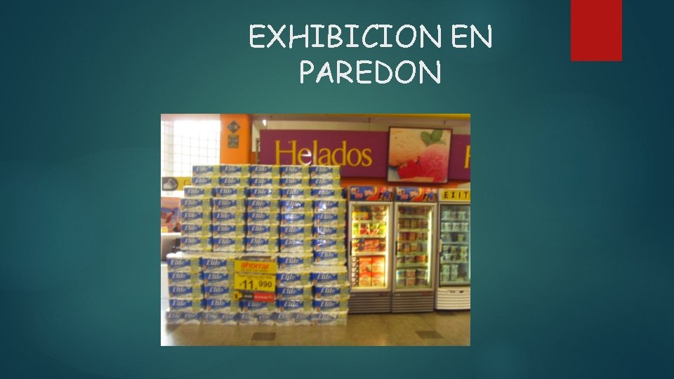 EXHIBICION EN PAREDON 