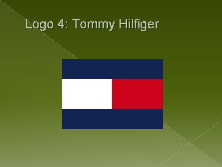 Logo 4: Tommy Hilfiger 