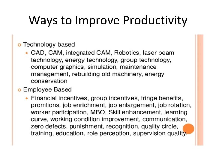 Ways to Improve Productivity 