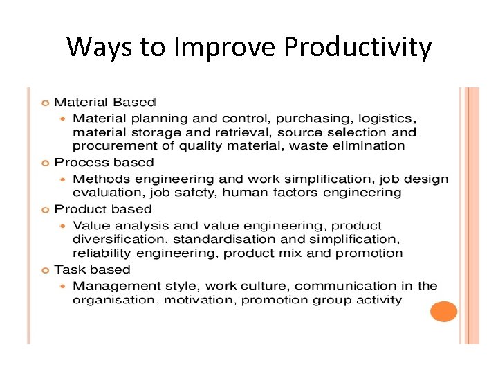 Ways to Improve Productivity 