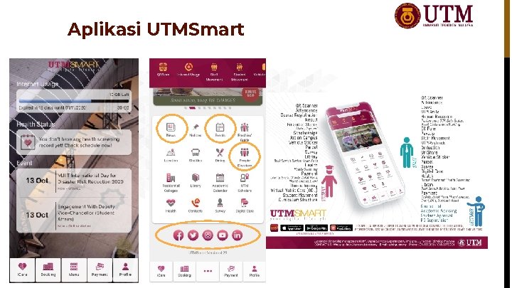 Aplikasi UTMSmart 