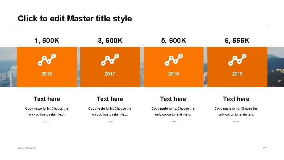 Click to edit Master title style 1, 600 K 3, 600 K 5, 600