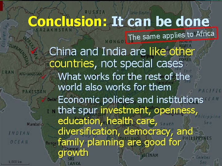 Conclusion: It can be done frica The same applies to A ü China and