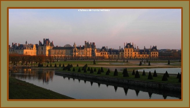 château de Fontainebleau 