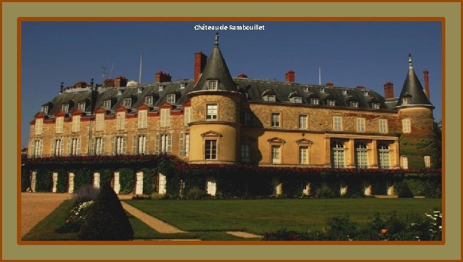 Château de Rambouillet 