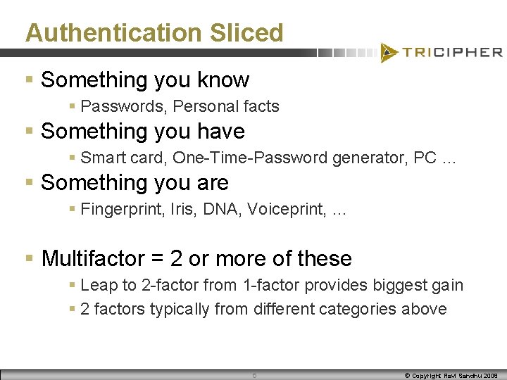 Protecting Online Identity Authentication the problem that will