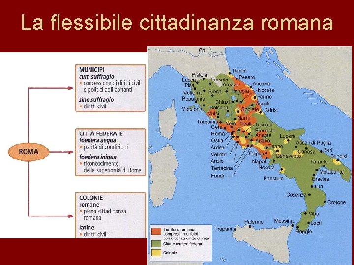 La flessibile cittadinanza romana 