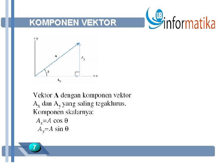 KOMPONEN VEKTOR 7 