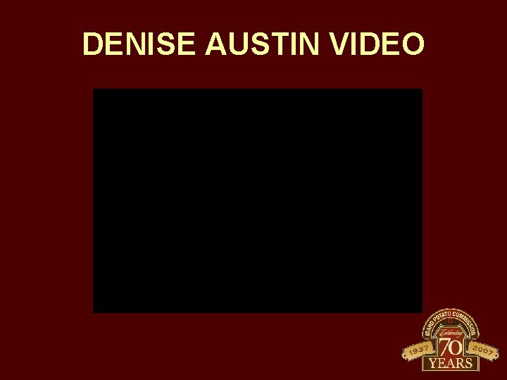 DENISE AUSTIN VIDEO 