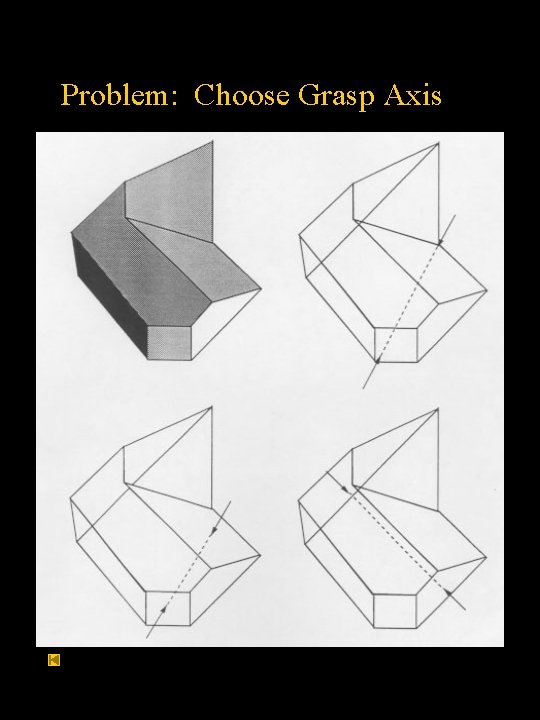 Problem: Choose Grasp Axis 