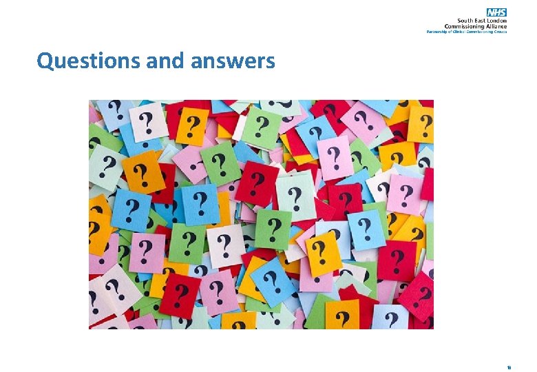 Questions and answers 18 Questions and answers 18