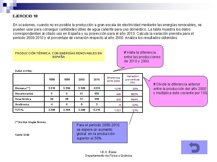 EJERCICIO 18 En ocasiones, cuando no es posible la producción a gran escala de