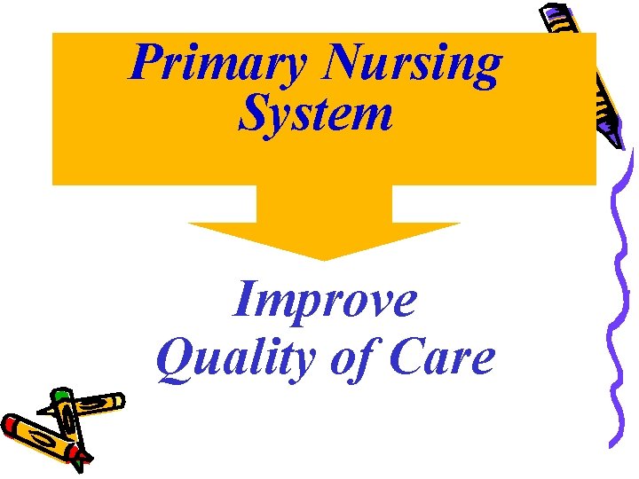 Primary Nursing System Improve Quality of Care 