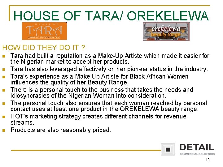 HOUSE OF TARA/ OREKELEWA HOW DID THEY DO IT ? n n n n