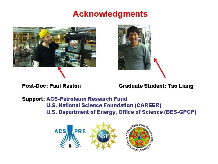 Paul Raston Infrared Laser Stark Spectroscopy and Ab Initio Computations