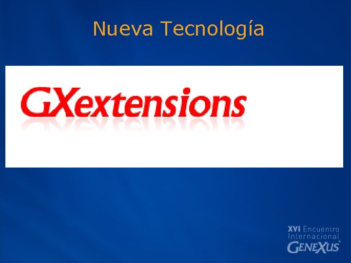 Nueva Tecnología 