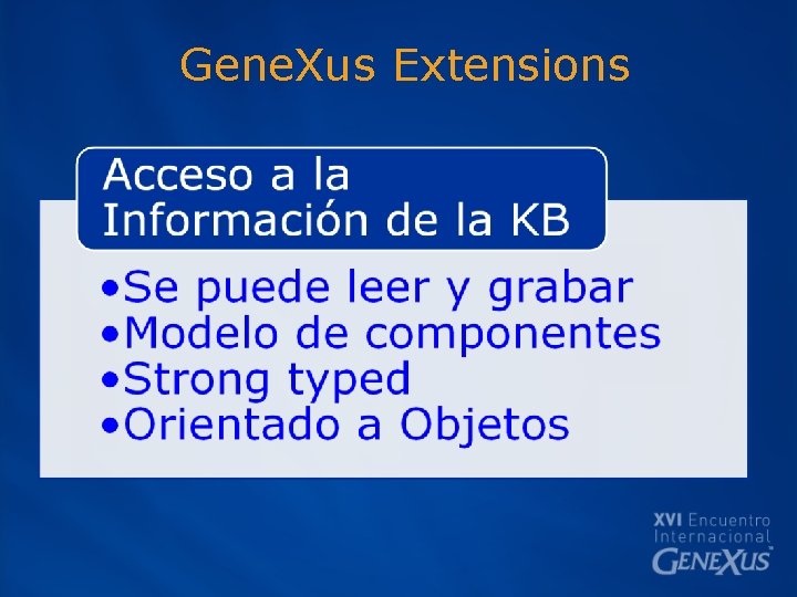 Gene. Xus Extensions 