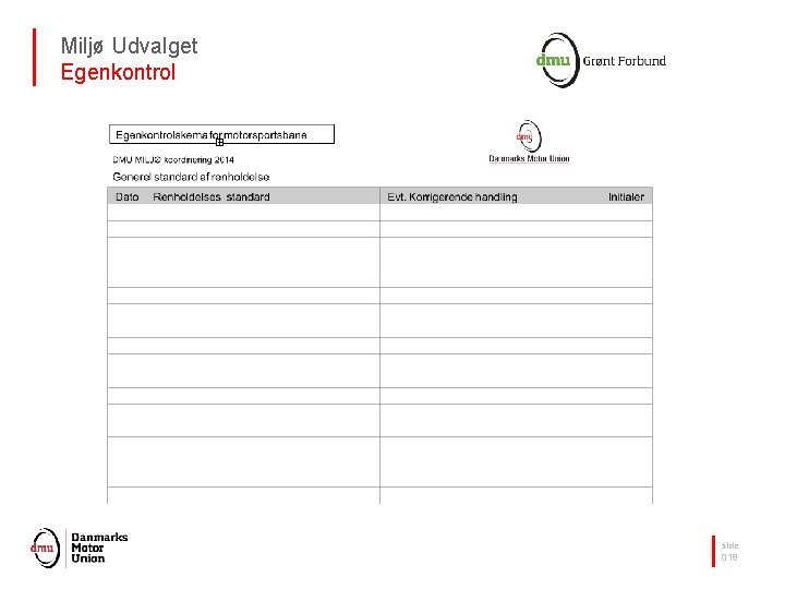 Miljø Udvalget Egenkontrol side 018 