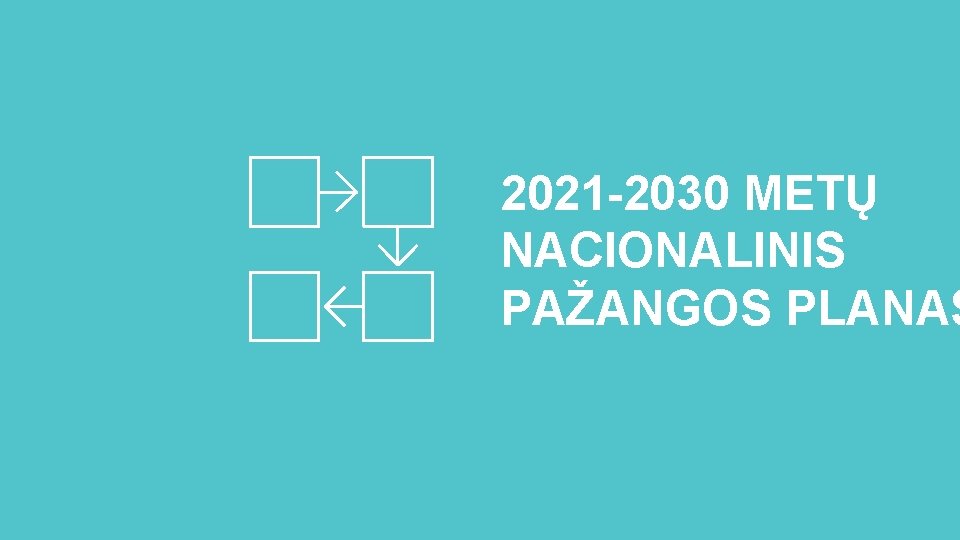 2021 -2030 METŲ NACIONALINIS PAŽANGOS PLANAS 