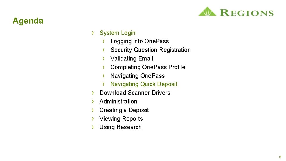 Agenda › System Login › Logging into One. Pass › Security Question Registration ›