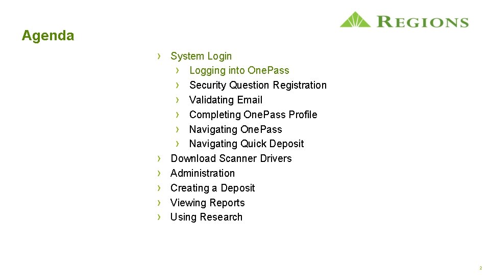Agenda › System Login › Logging into One. Pass › Security Question Registration ›