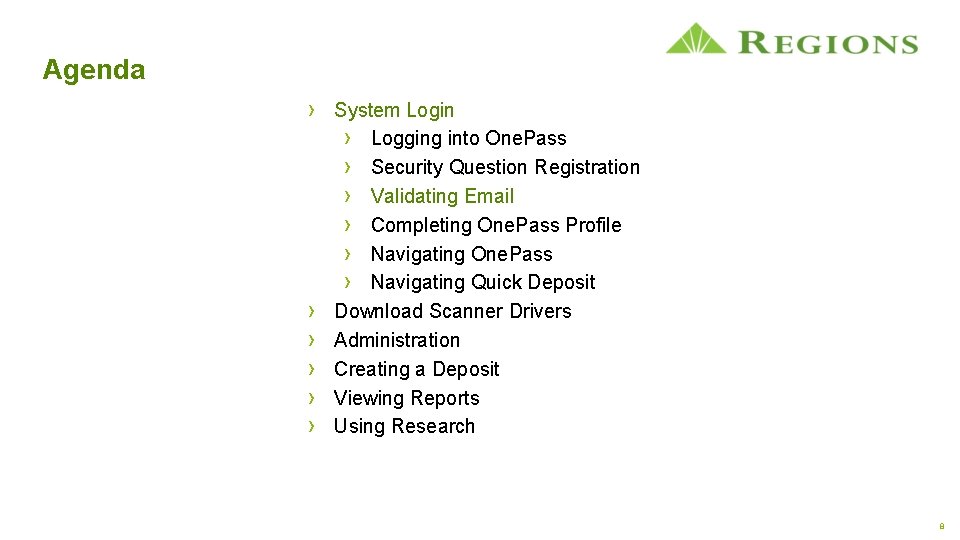 Agenda › System Login › Logging into One. Pass › Security Question Registration ›