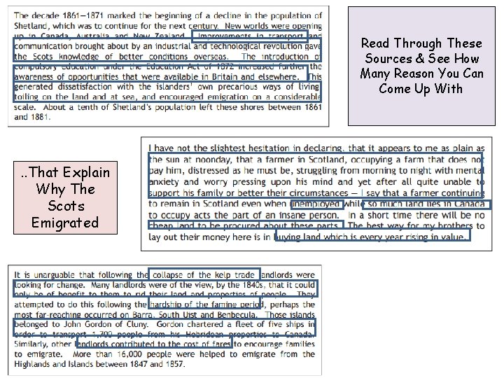 Read Through These Sources & See How Many Reason You Can Come Up With