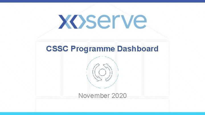 CSSC Programme Dashboard November 2020 