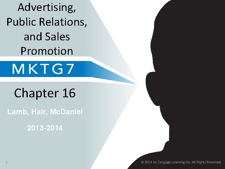 Advertising, Public Relations, and Sales Promotion Chapter 16 Lamb, Hair, Mc. Daniel 2013 -2014