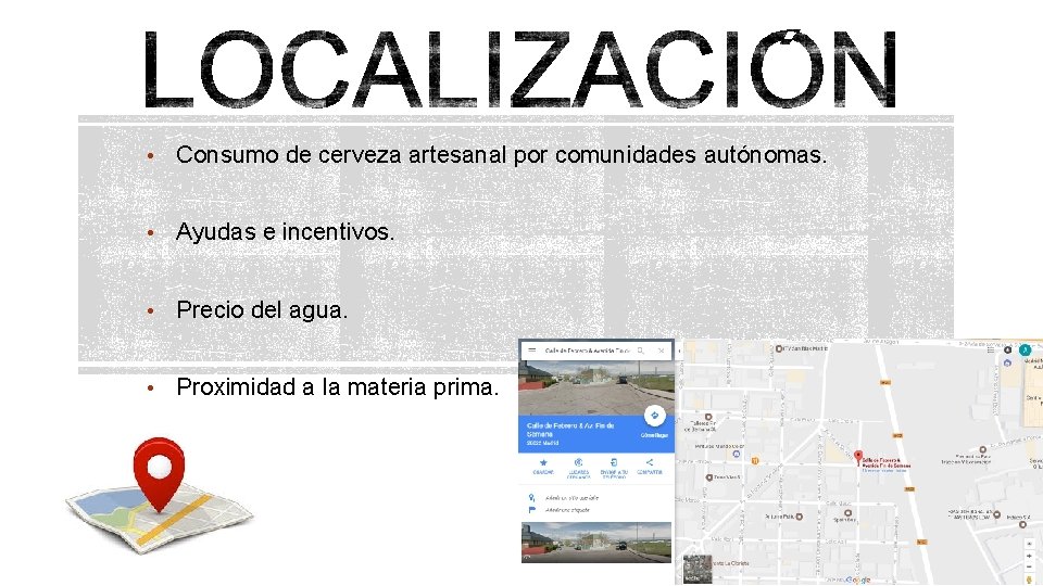  • Consumo de cerveza artesanal por comunidades autónomas. • Ayudas e incentivos. •