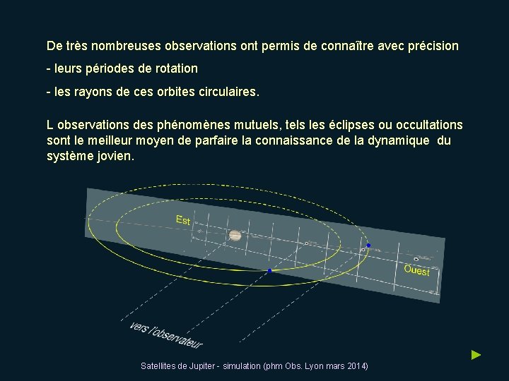 De très nombreuses observations ont permis de connaître avec précision - leurs périodes de