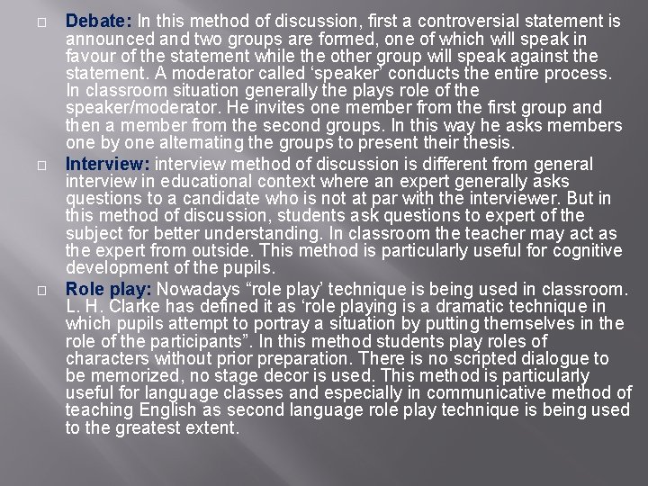 SEMINAR ON DISCUSSION AS A TOOL FOR LEARNING