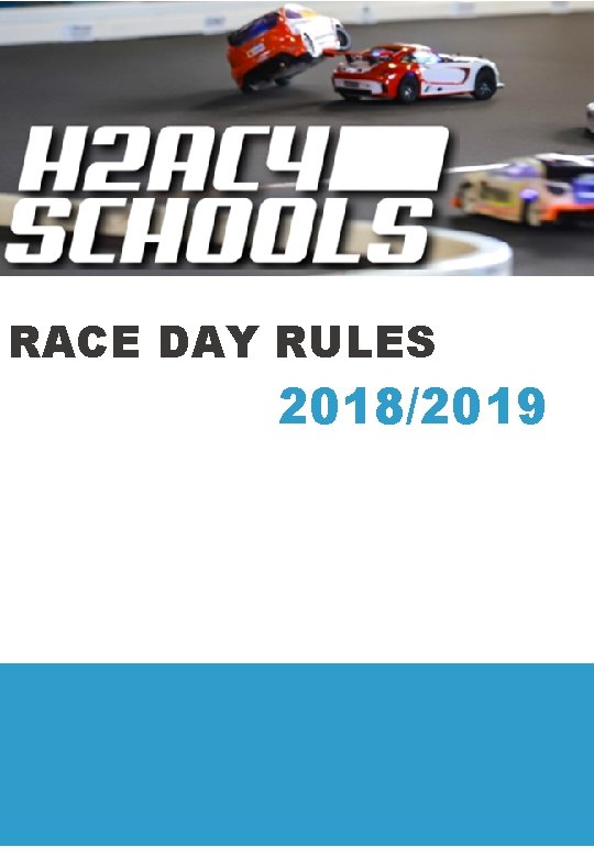 RACE DAY RULES 2018/2019 