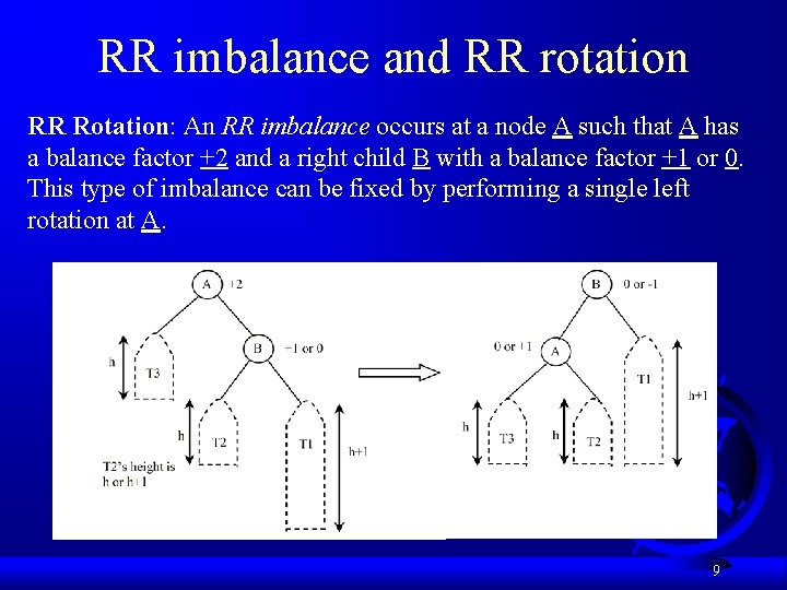 RR imbalance and RR rotation RR Rotation: An RR imbalance occurs at a node
