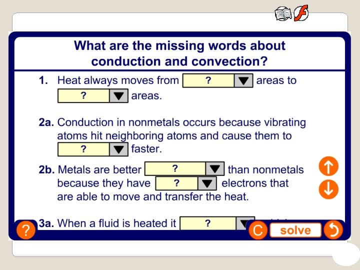 Conduction and convection – summary 