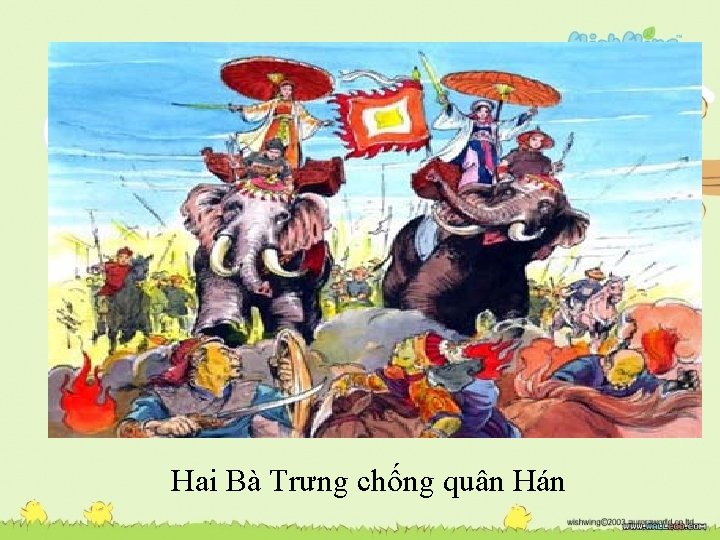 Hai Bà Trưng chống quân Hán 