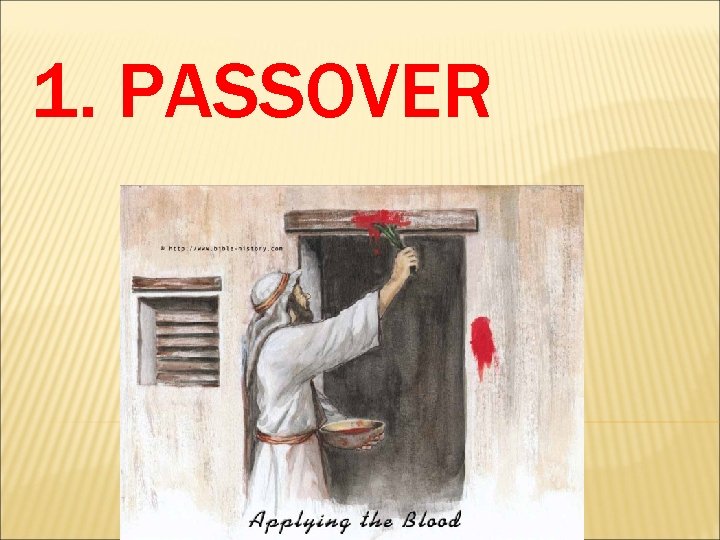 1. PASSOVER 1. PASSOVER