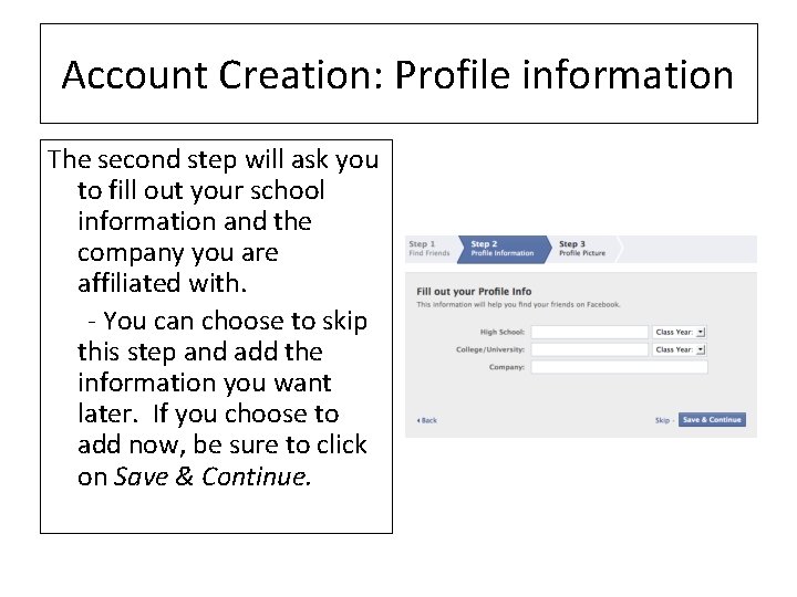 AN INTRODUCTION TO FACEBOOK Learning Objectives A brief