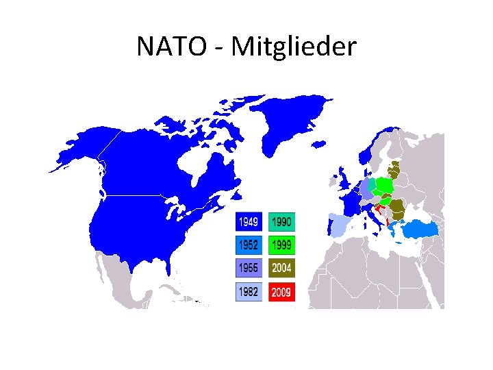NATO - Mitglieder 