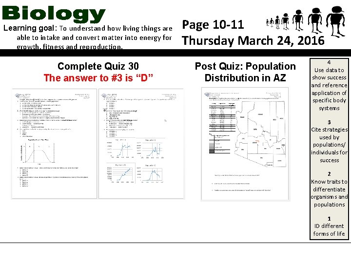 Learning goal: To understand how living things are able to intake and convert matter
