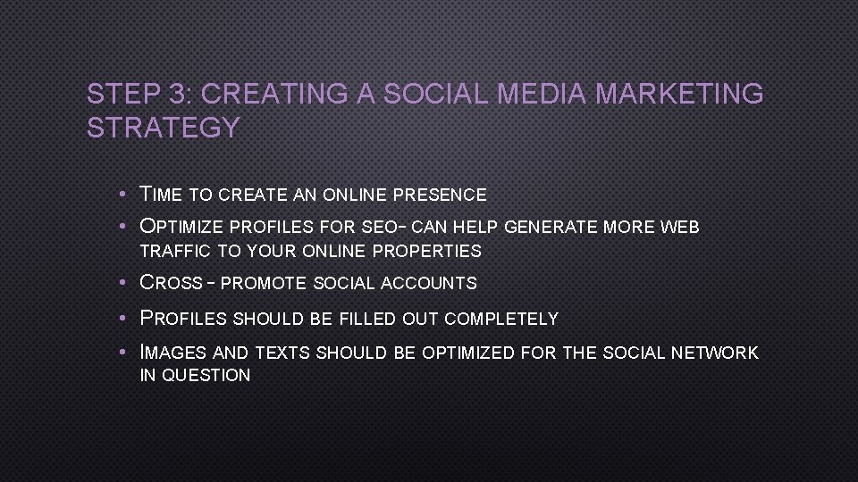 HOW TO CREATE A SOCIAL MEDIA MARKETING STRATEGY