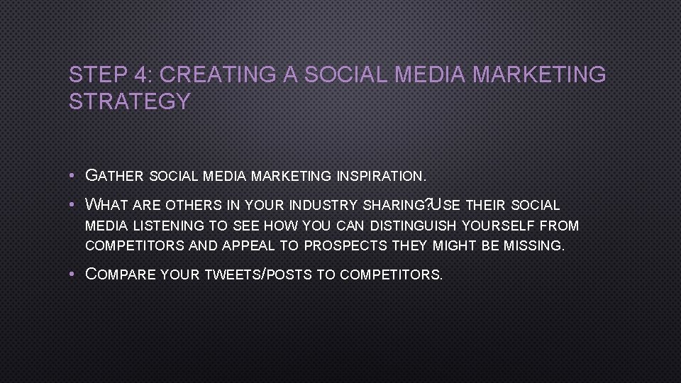 HOW TO CREATE A SOCIAL MEDIA MARKETING STRATEGY